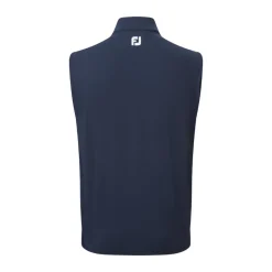 FootJoy Västar Herr-Full-Zip Knit Vest Blå Navy
