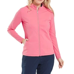 FootJoy Tröjor Dam-Full-Zip Midlayer Pink-Lemonade