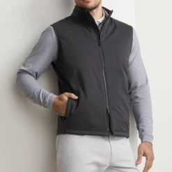 Peter Millar Västar Herr-Fuse Hybrid Vest Carbon Black