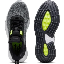 Puma Juniorskor-Fusion Crush Sport Jr Black-Electric Lime