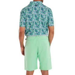 FootJoy Pikétröjor Herr-Garden Print Blå Navy