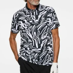 J.Lindeberg Pikétröjor Herr-George Polo Scribble JL White