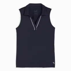 Puma Juniorkläder Tjej-Girls Cloudspun Piped Sl Deep-Navy