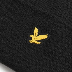 Lyle & Scott Mössor-Golf Merino Blend Beanie Jet-Black
