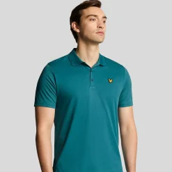 Lyle & Scott Pikétröjor Herr-Golf Tech Polo Albatross (X520)