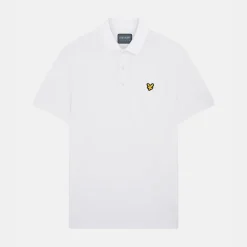 Lyle & Scott Pikétröjor Herr-Golf Tech Polo Vit Vit (626)