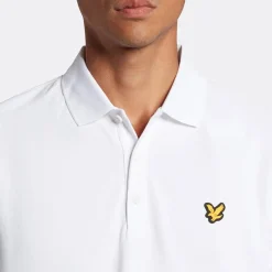 Lyle & Scott Pikétröjor Herr-Golf Tech Polo Vit Vit (626)