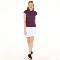 Func Factory Pikétröjor Dam-Grace Velvet Print (842)