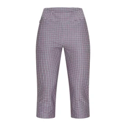 Röhnisch Capribyxor Dam-Grace Capri Minicheck-Pink