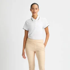 Röhnisch Byxor Dam-Grace Pant Minicheck-Peach