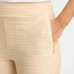 Röhnisch Byxor Dam-Grace Pant Minicheck-Peach