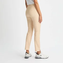 Röhnisch Byxor Dam-Grace Pant Minicheck-Peach