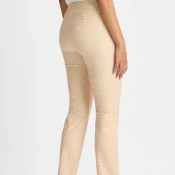 Röhnisch Byxor Dam-Grace Pant Minicheck-Peach