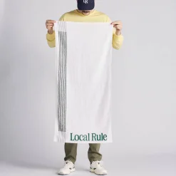 Local Rule Handdukar-Gym Towel Vit White