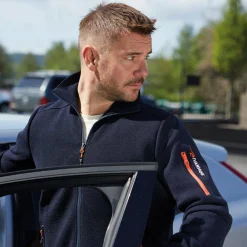 Ivanhoe Jackor Herr-Hadar Full Zip Windbreaker Blå Navy (022)