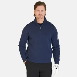 Ivanhoe Tröjor Herr-Hadar Half Zip Windbreaker Blå Steel (617)