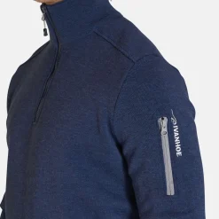 Ivanhoe Tröjor Herr-Hadar Half Zip Windbreaker Blå Steel (617)
