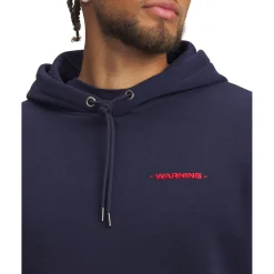 Under Armour Tröjor Herr-Hazard Warning Hoodie Blå Navy (Midnight 410)