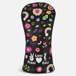 Originals Headcovers-Headcover Driver Peace Love and Golf