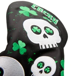 Pure Headcovers-Headcover Driver Svart Grön Lucky/Svart/Grön