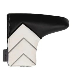 Pure Headcovers-Headcover Putter Blade Vit Svart Vit/Svart