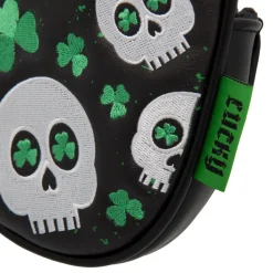 Pure Headcovers-Headcover Putter Mallet Svart Grön Lucky/Svart/Grön