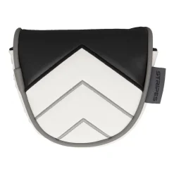 Pure Headcovers-Headcover Putter Mallet Vit Svart Vit/Svart