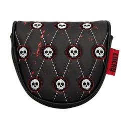 Pure Headcovers-Headcover Putter Mallet Vit Lucky/ Svart/Vit