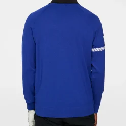 J.Lindeberg Tröjor Herr-Heath Knitted Sweater Clematis-Blue