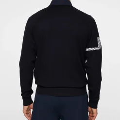 J.Lindeberg Tröjor Herr-Heath Knitted Sweater Blå JL Navy