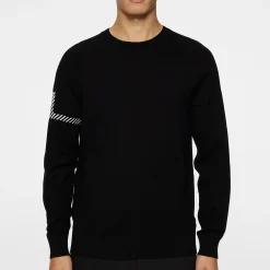 J.Lindeberg Tröjor Herr-Heath Knitted Sweater Svart Black