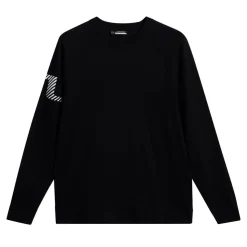 J.Lindeberg Tröjor Herr-Heath Knitted Sweater Svart Black