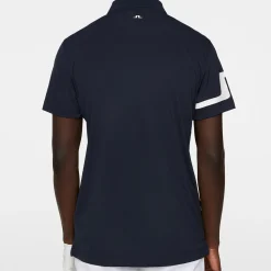 J.Lindeberg Pikétröjor Herr-Heath Regular Fit Golf Polo Blå JL Navy