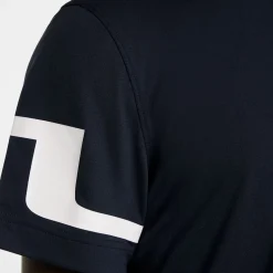J.Lindeberg Pikétröjor Herr-Heath Regular Fit Golf Polo Blå JL Navy