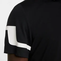 J.Lindeberg Pikétröjor Herr-Heath Regular Fit Golf Polo Svart Black