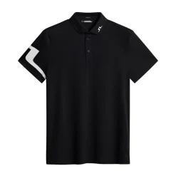 J.Lindeberg Pikétröjor Herr-Heath Regular Fit Golf Polo Svart Black