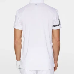 J.Lindeberg Pikétröjor Herr-Heath Strike Polo Vit White