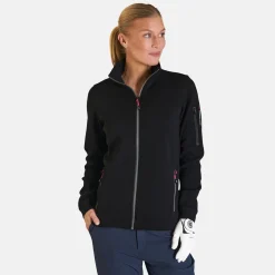 Ivanhoe Jackor Dam-Hedda WB Full Zip Svart Svart (015)