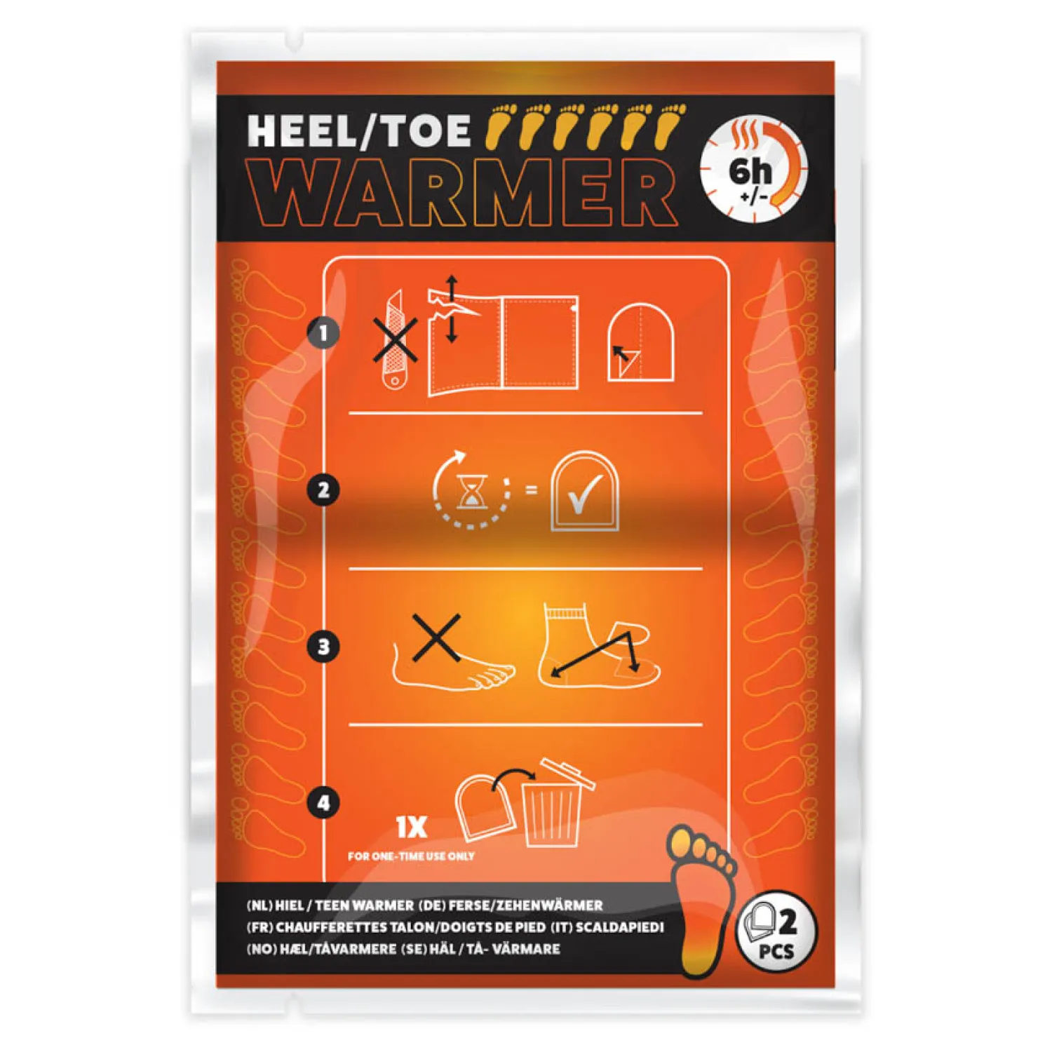 Övriga varumärken Övriga Tillbehör-Heel Toe Warmer