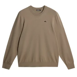 J.Lindeberg Tröjor Herr-Henry Knitted Sweater Brindle