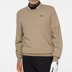 J.Lindeberg Tröjor Herr-Henry Knitted Sweater Brindle