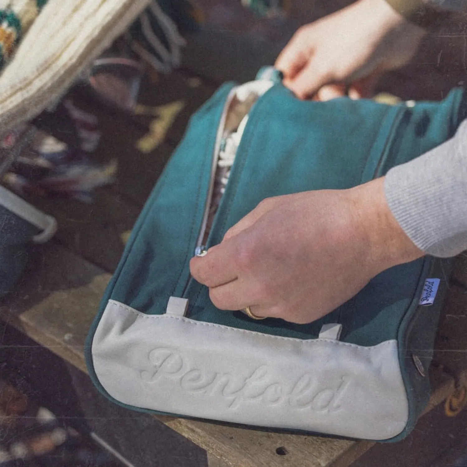 Penfold Skotillbehör-Heritage Shoe Bag Grön