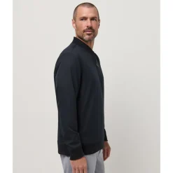 Travis Mathew Tröjor Herr-Highway M 1/4 Zip Svart Black