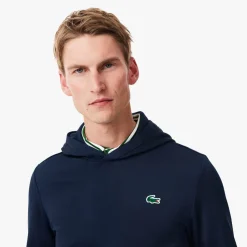 Lacoste Tröjor Herr-Hoodie Golf Blå Navy (166)
