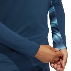 Adidas Tröjor Dam-H.Rdy Ls Mk CrewNavy-HazySky