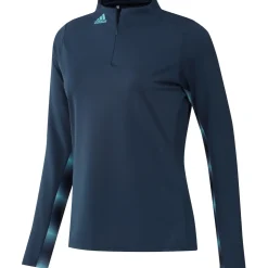 Adidas Tröjor Dam-H.Rdy Ls Mk CrewNavy-HazySky