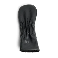 J.Lindeberg Headcovers-Hybrid Print Headcover Tour-Geo-Jacquard-Black-M