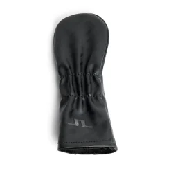 J.Lindeberg Headcovers-Hybrid Print Headcover Tour-Geo-Jacquard-Black-M