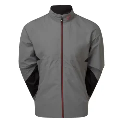 FootJoy Regnjackor Herr-Hydrolite X Jacket Charcoal With Black & Red