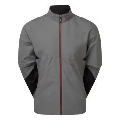 FootJoy Regnjackor Herr-Hydrolite X Jacket Charcoal With Black & Red